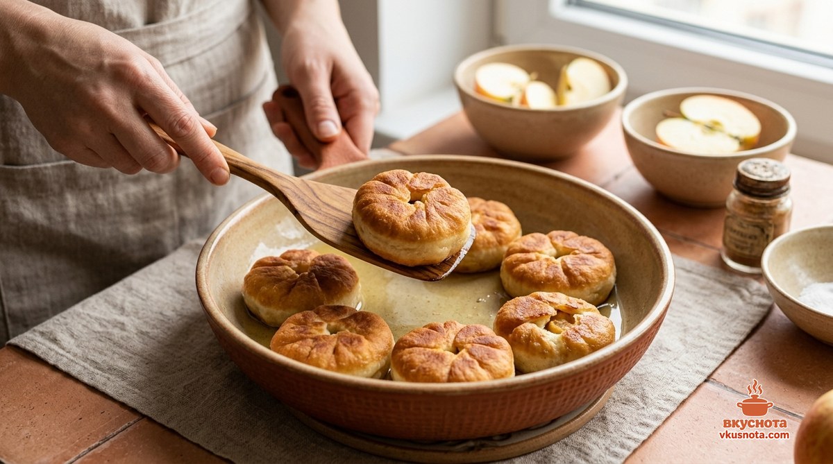 Пирожок с румяной корочкой